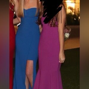 Likely blue long dress